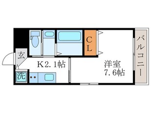 ラ・ティーダ上桂の物件間取画像